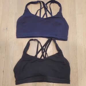 Lululemon Set of 2 Free to be Serene Bras